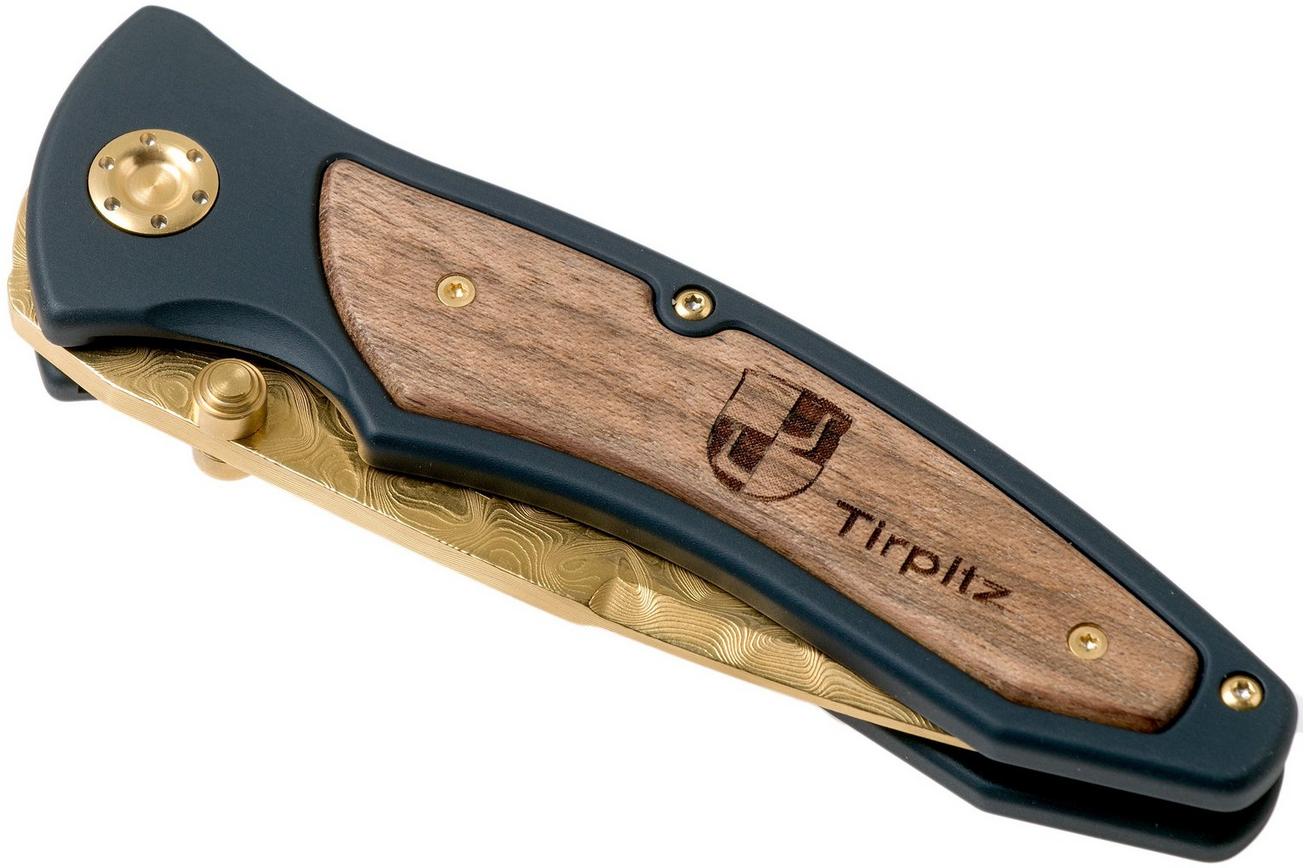 Böker Tirpitz Damast Gold Limited Edition 110194DAM zakmes