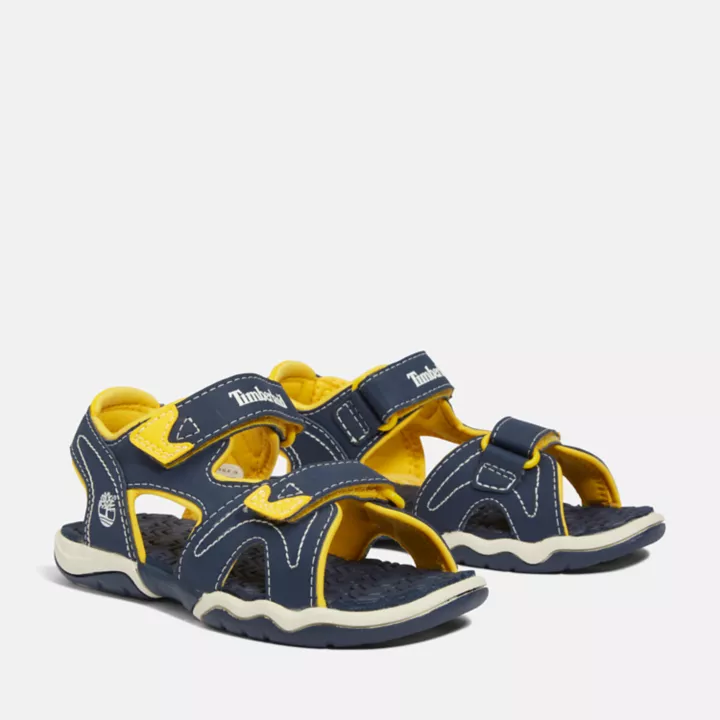 Sandale à double bride Adventure Seeker pour enfant en bleu