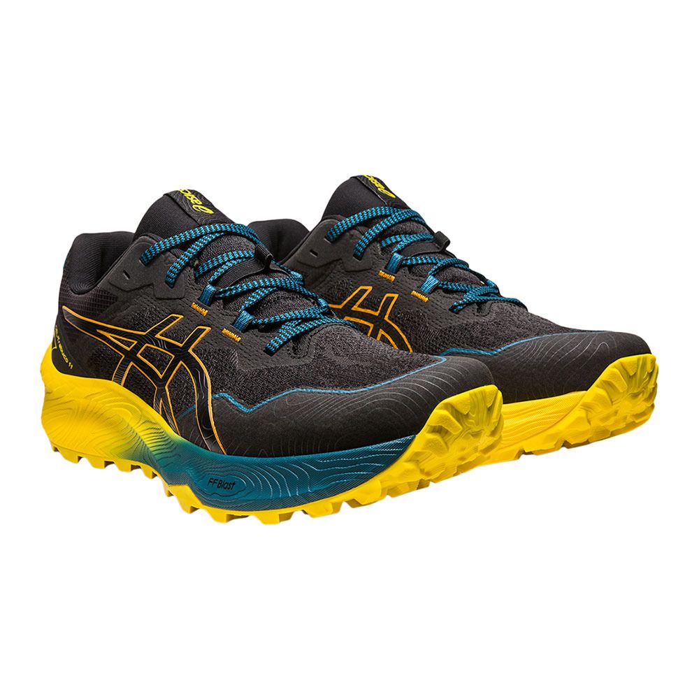 Asics GEL-TRABUCO 11 - Chaussures trail Homme black/sandstorm