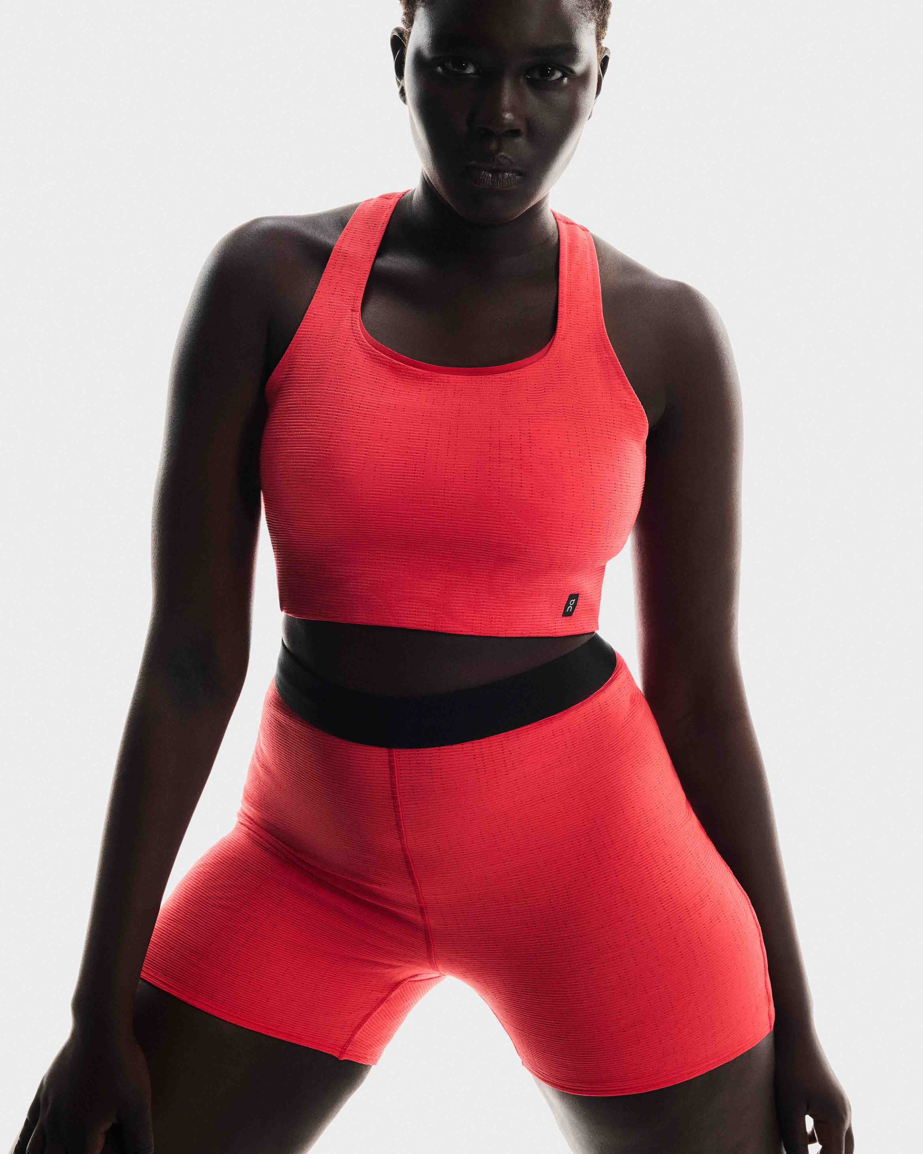 Pace Tights Short Dame Red