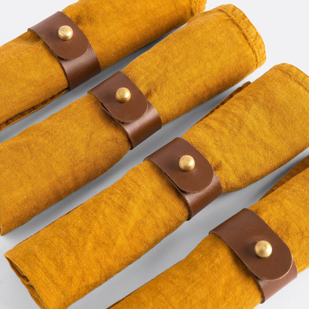 LA REDOUTE INTERIEURS<br>Conjunto de 4 argolas para guardanapo, Skorza