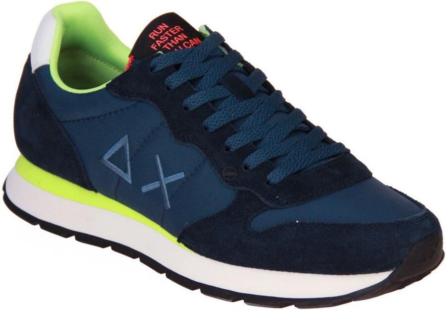 Sun68 Lage Sneakers Z36102 TOM FLUO-502 07 NAVY BLUE