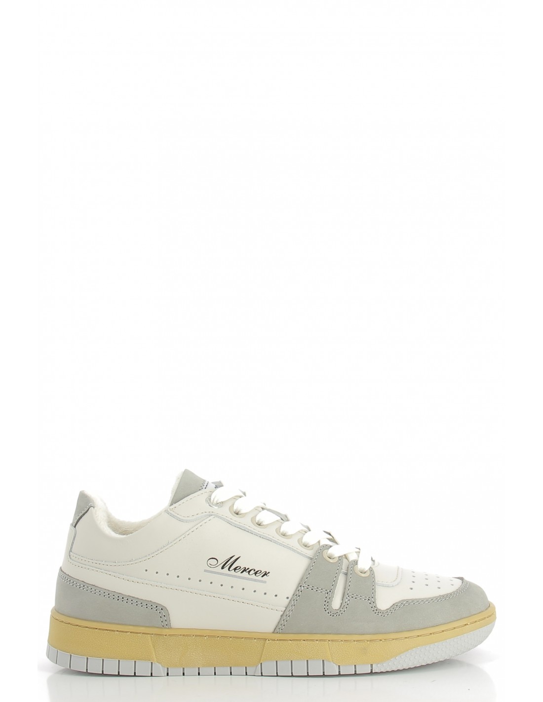 mercer Baskets de ville homme the brooklyn White gris