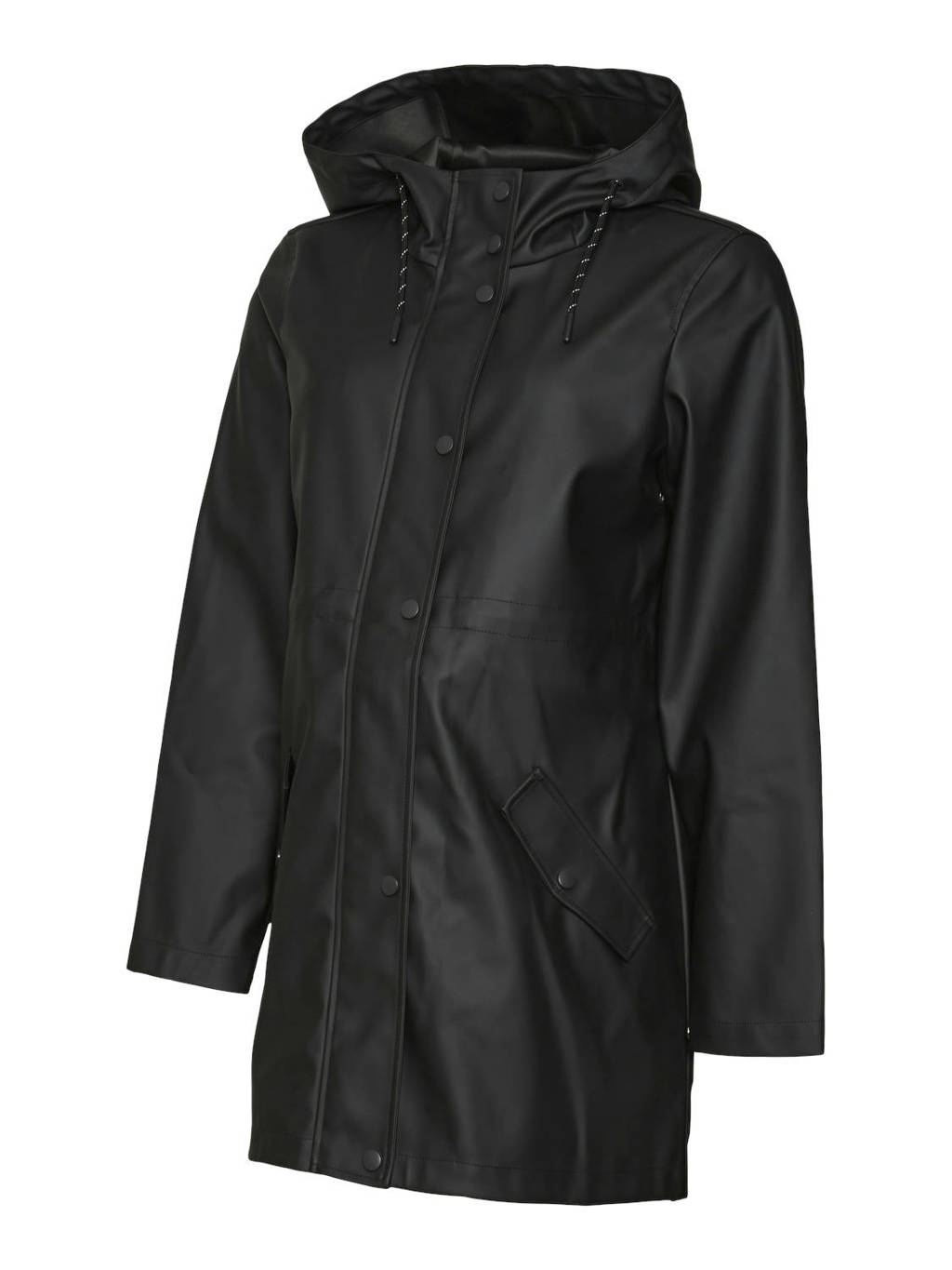VERO MODA MATERNITY coated zwangerschapsjas VMMMALOU zwart
