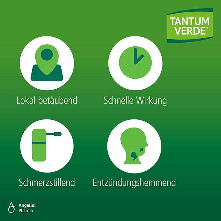 Tantum Verde duo 1,5mg / ml + 5mg / ml Spray Anw.Mundhö., 15 ml