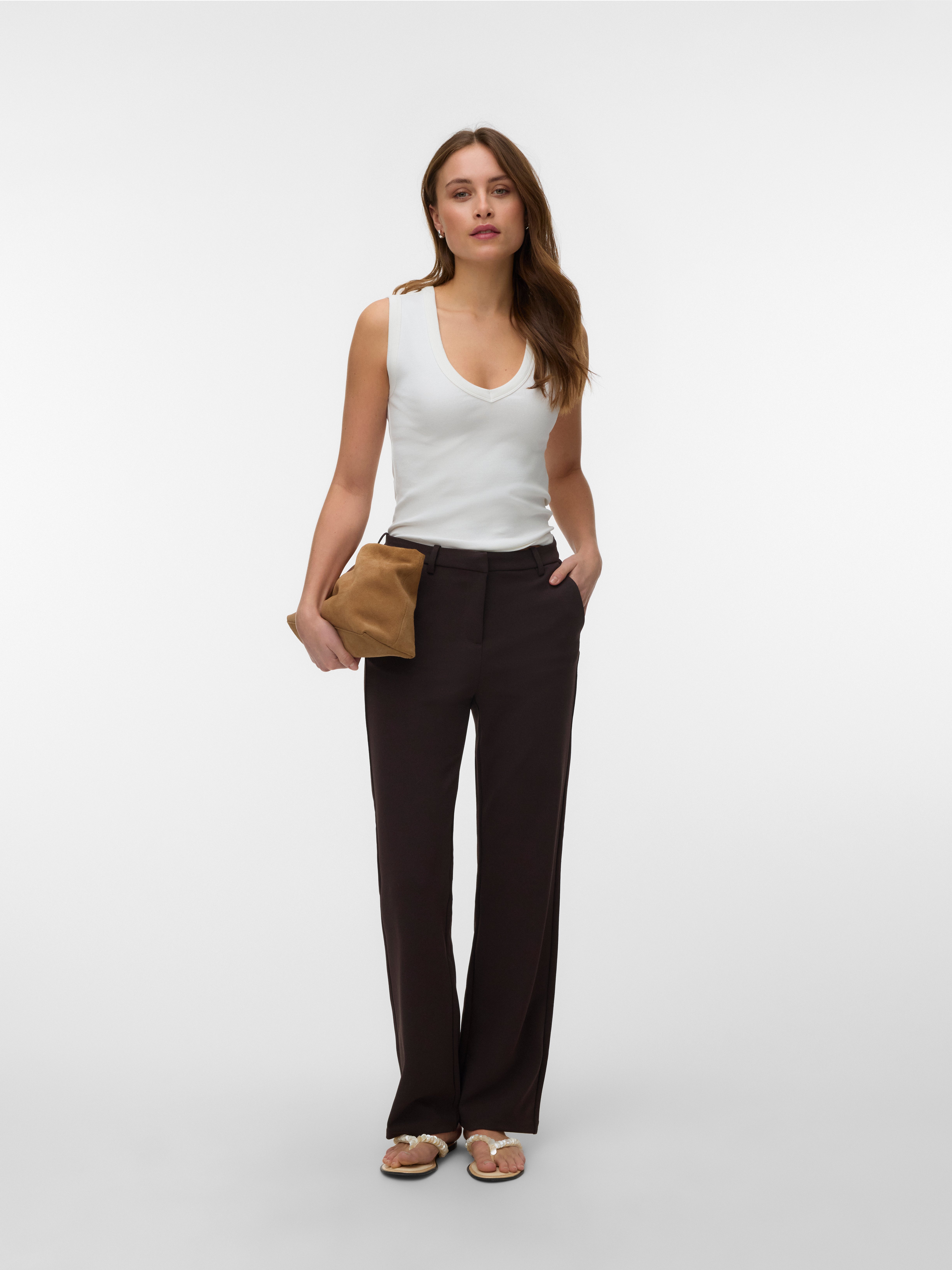 VMZAMIRA Mid waist Broek