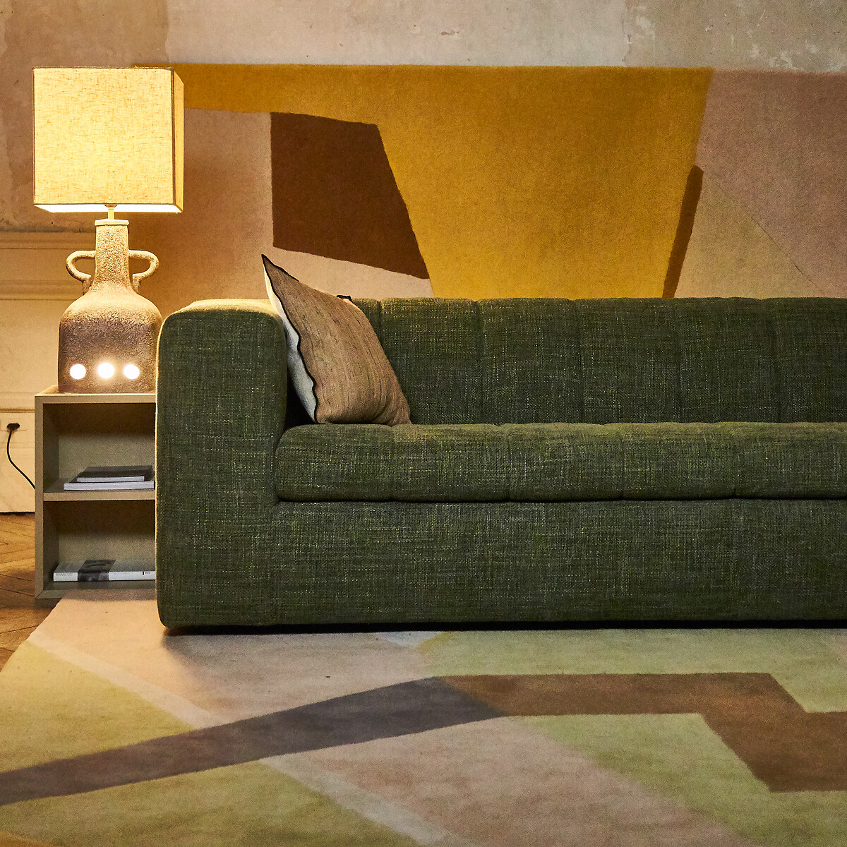 ALEXANDRA GOLOVANOFF X LA REDOUTE INTERIEURS<br>Mesa lateral, pinho maciço, Ferou