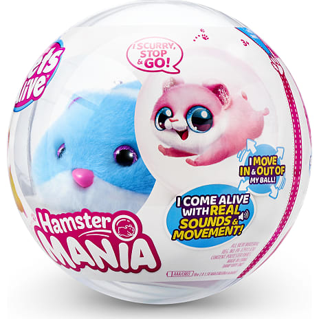 Pets Alive Hamstermania hamsterkæledyr - assorteret