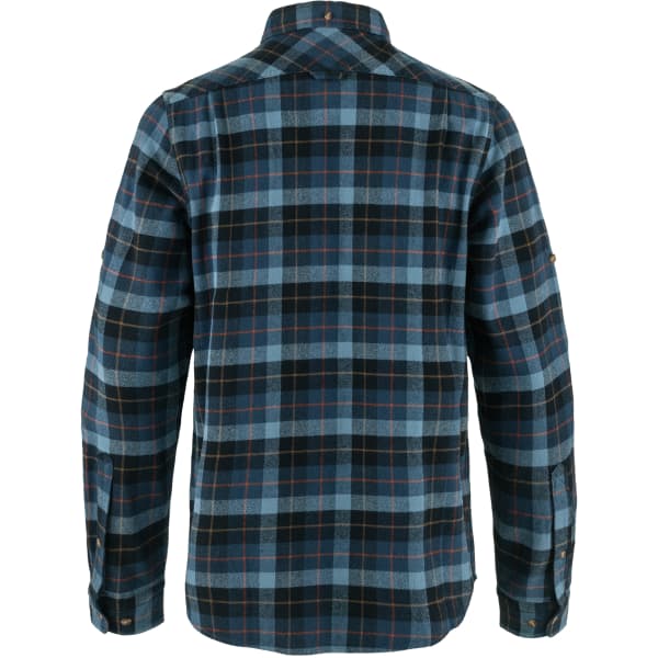Chemise FJALLRAVEN SINGI HEAVY FLANNEL SHIRT M DARK NAVY-INDIGO BLUE