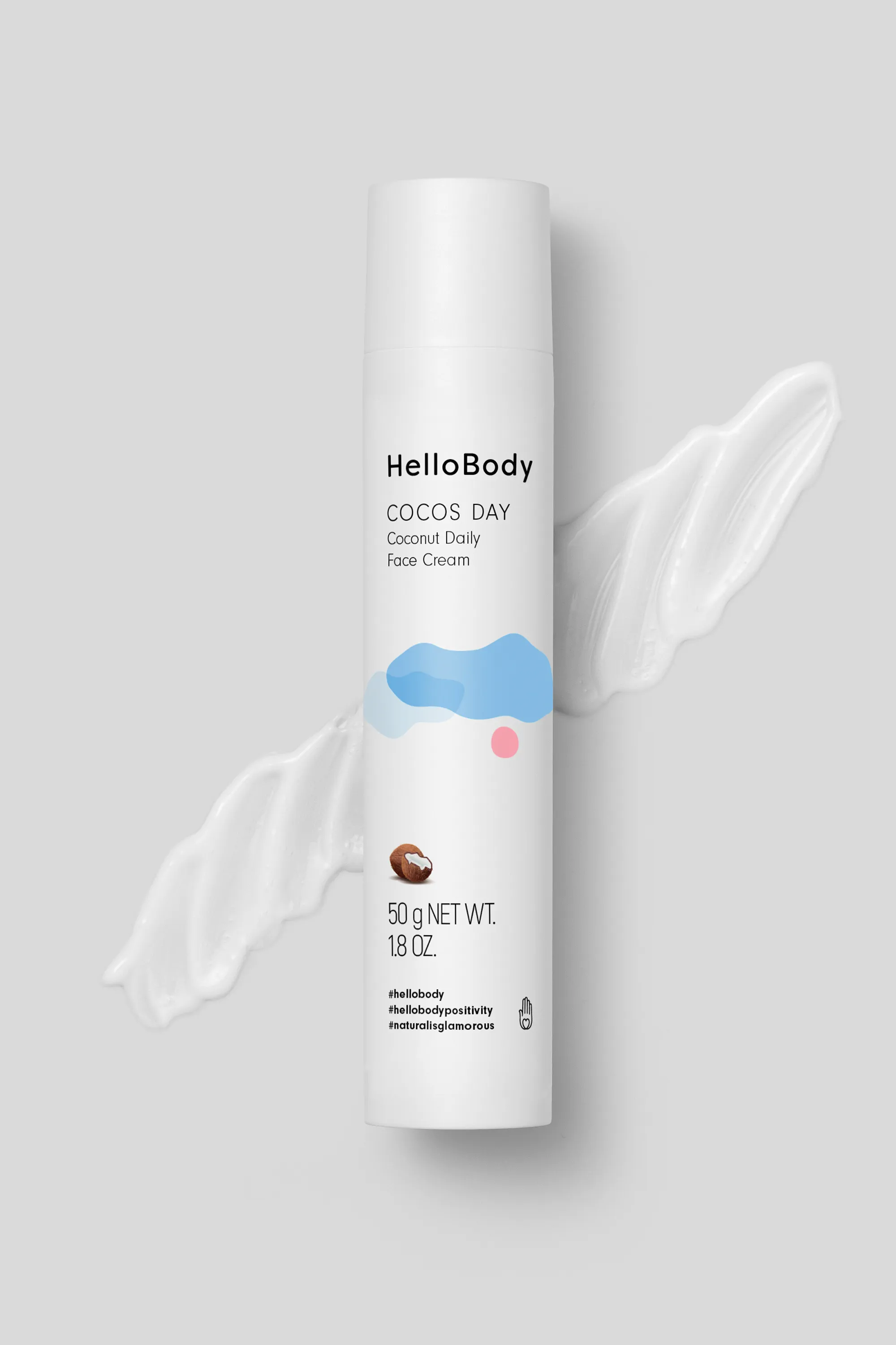 HelloBody Crème de jour Cocos Day-50 ml