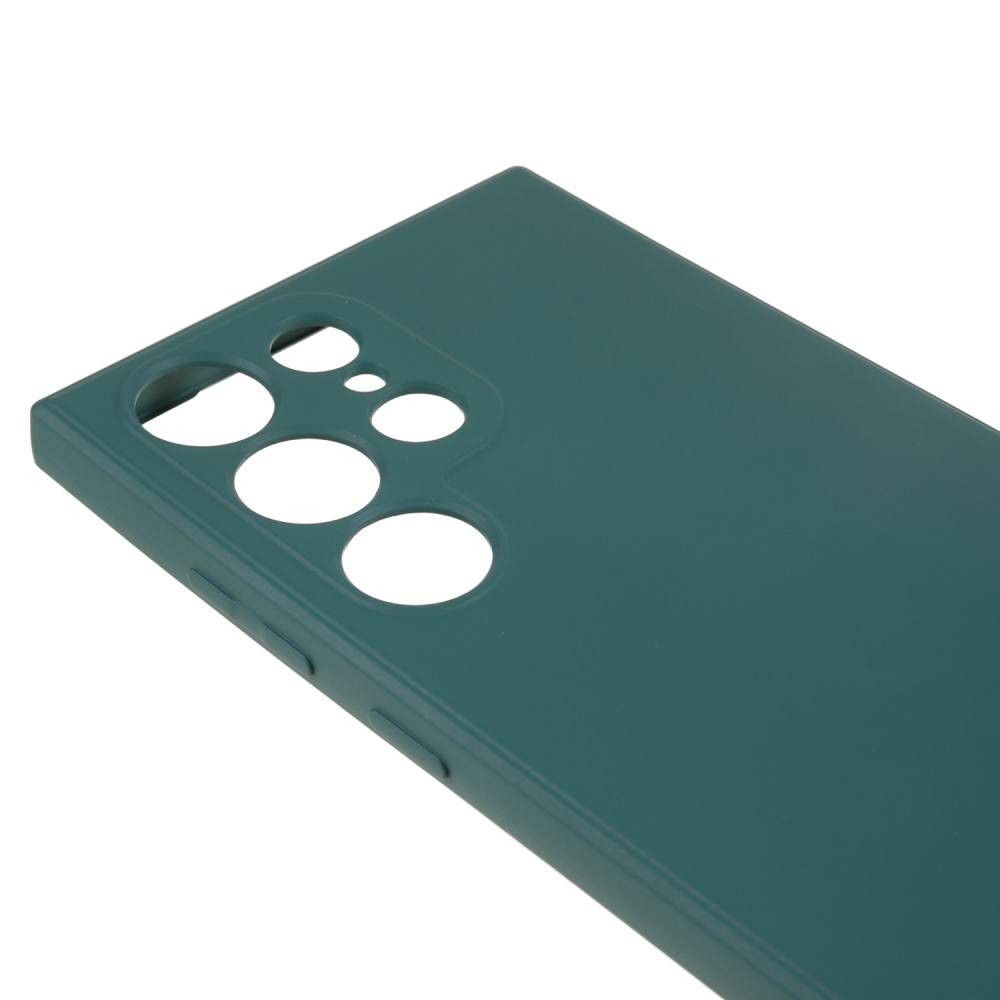 Samsung Galaxy S23 Ultra 5G Gummi Case Hülle mit Kameraschutz - Petrol (Matt)
