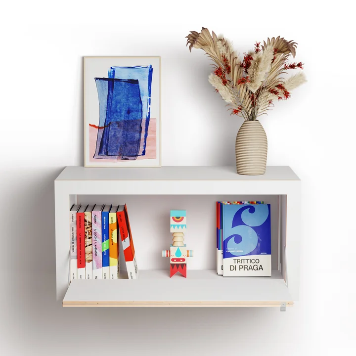Ambivalenz - Fläpps Box Sideboard 80 x 40 cm, schwarz