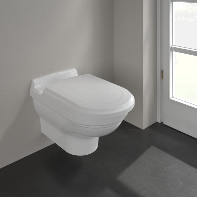 Villeroy & Boch Hommage hangend toilet CeramicPlus wit glans