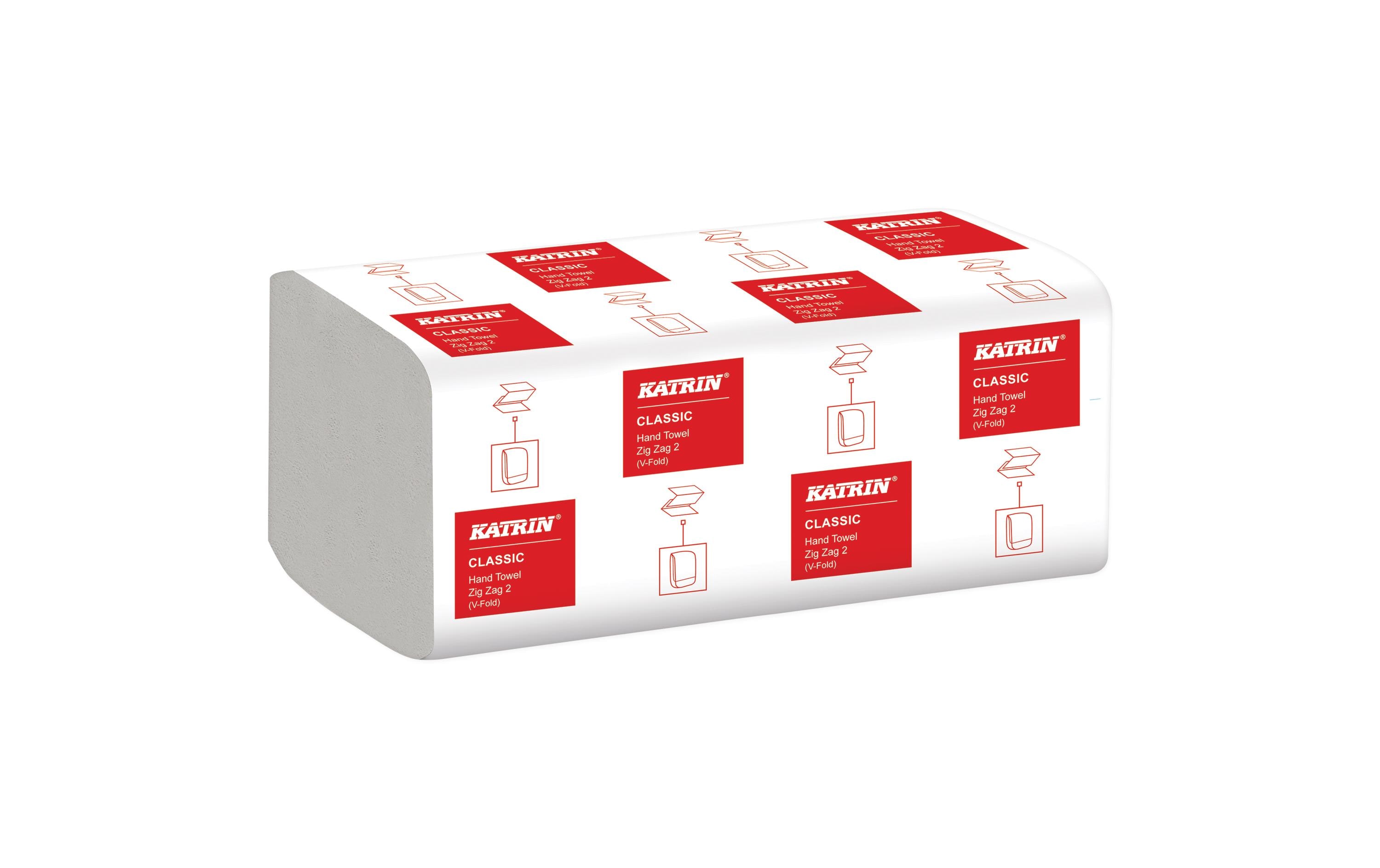 Falthandtücher Classic ZZ 4000 StückPapiertücher V-Falz, 2-lagig, 22.4 x 23 cm