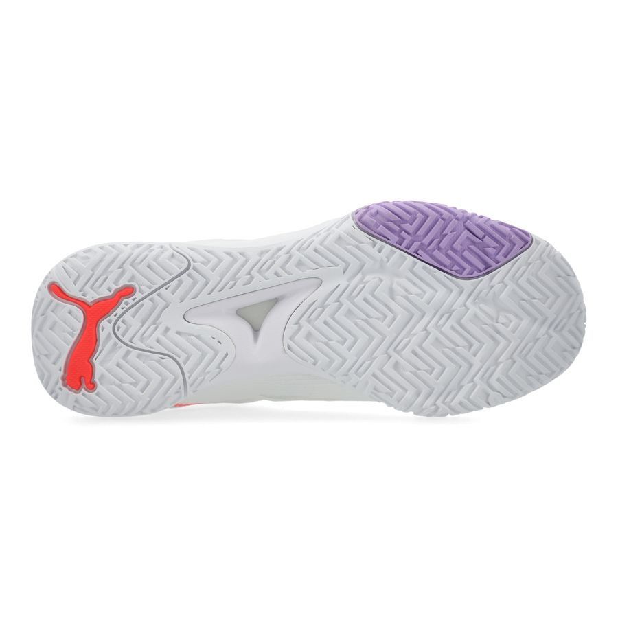 PUMA Short d'Entraînement Accelerate Turbo   - Blanc/Fire Orchid/Violet/Sedate Gray Femme