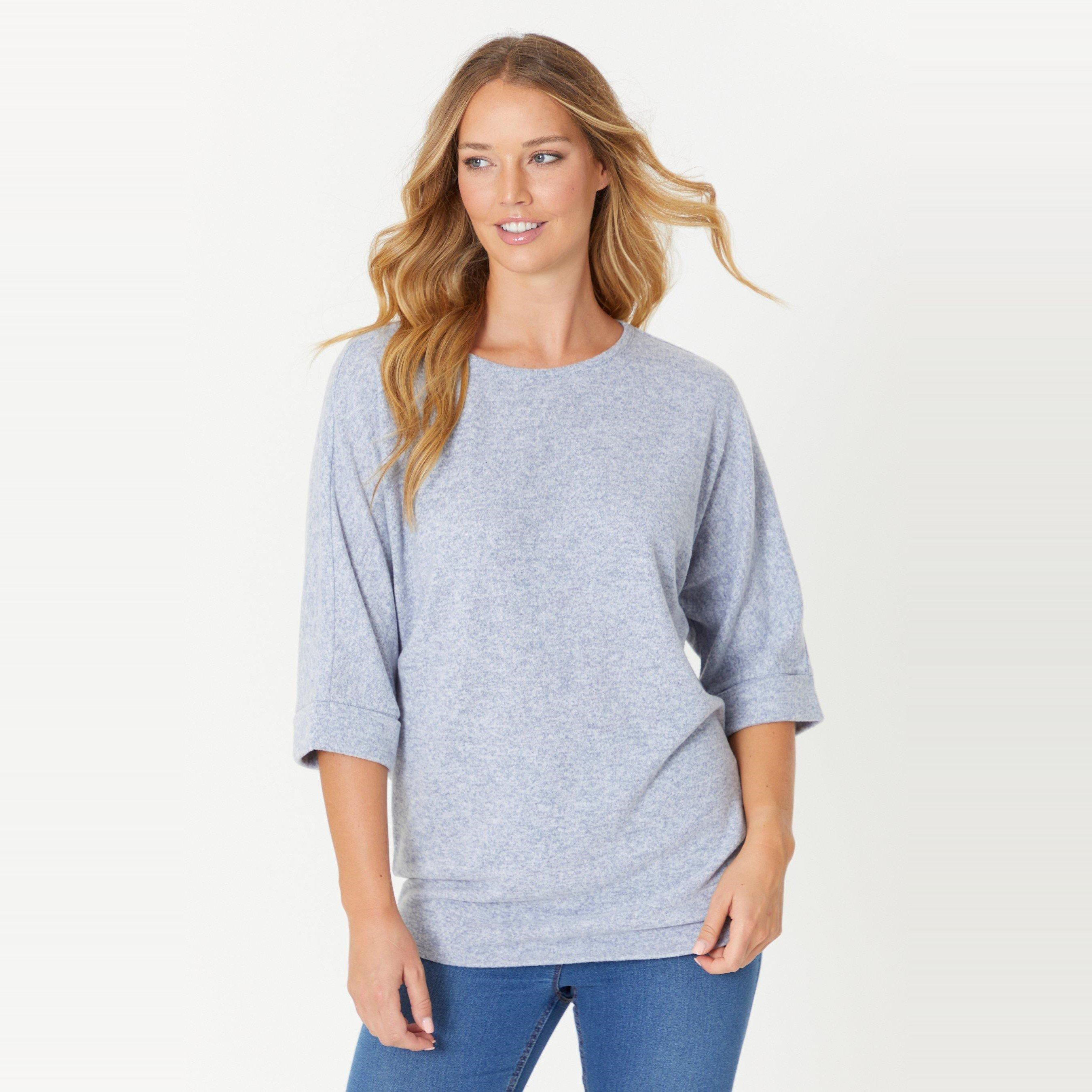 Be You Ladies Denim Marl Supersoft Tunic