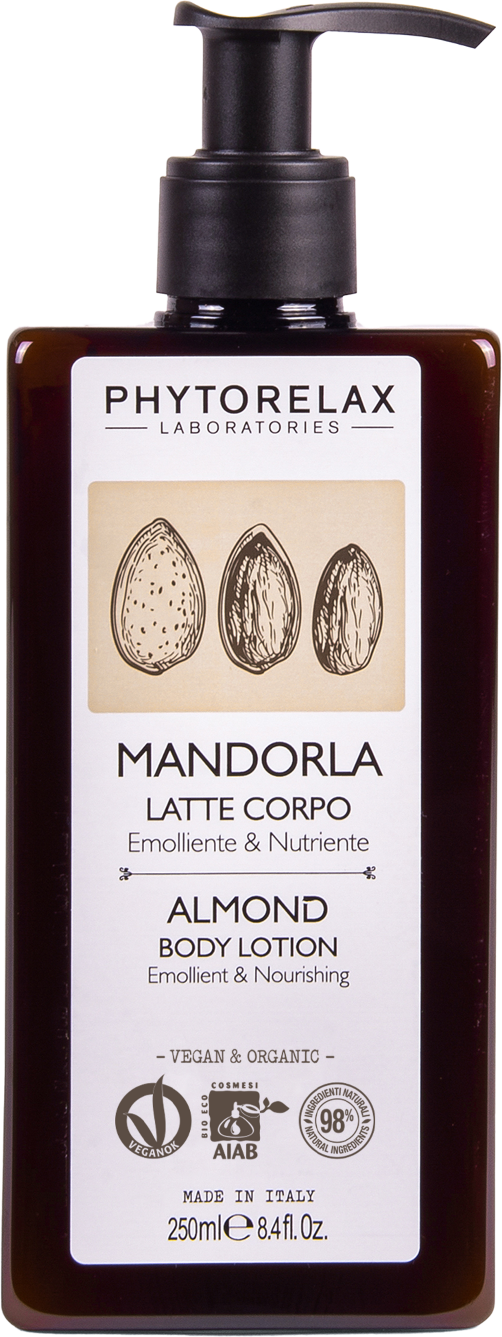 PHYTORELAX LABORATORIES  Almond Body Milk, 250 ml