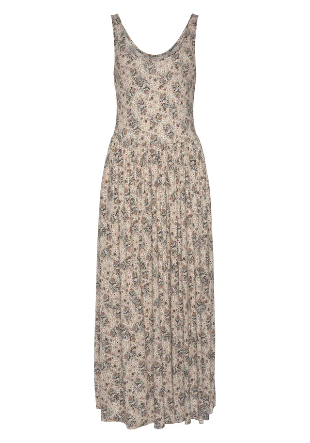 Vivance Midikleid mit Blümchenprint, luftiges Sommerkleid, Strandkleid