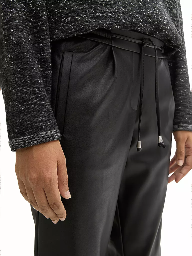 TOM TAILOR Hose 7/8 schwarz