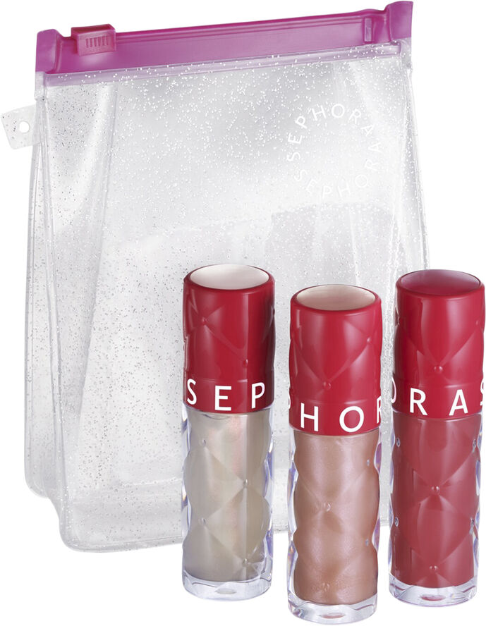 Sephora Collection Moving Lights - Sæt med 3 Outrageous Intense læbe-plumpers