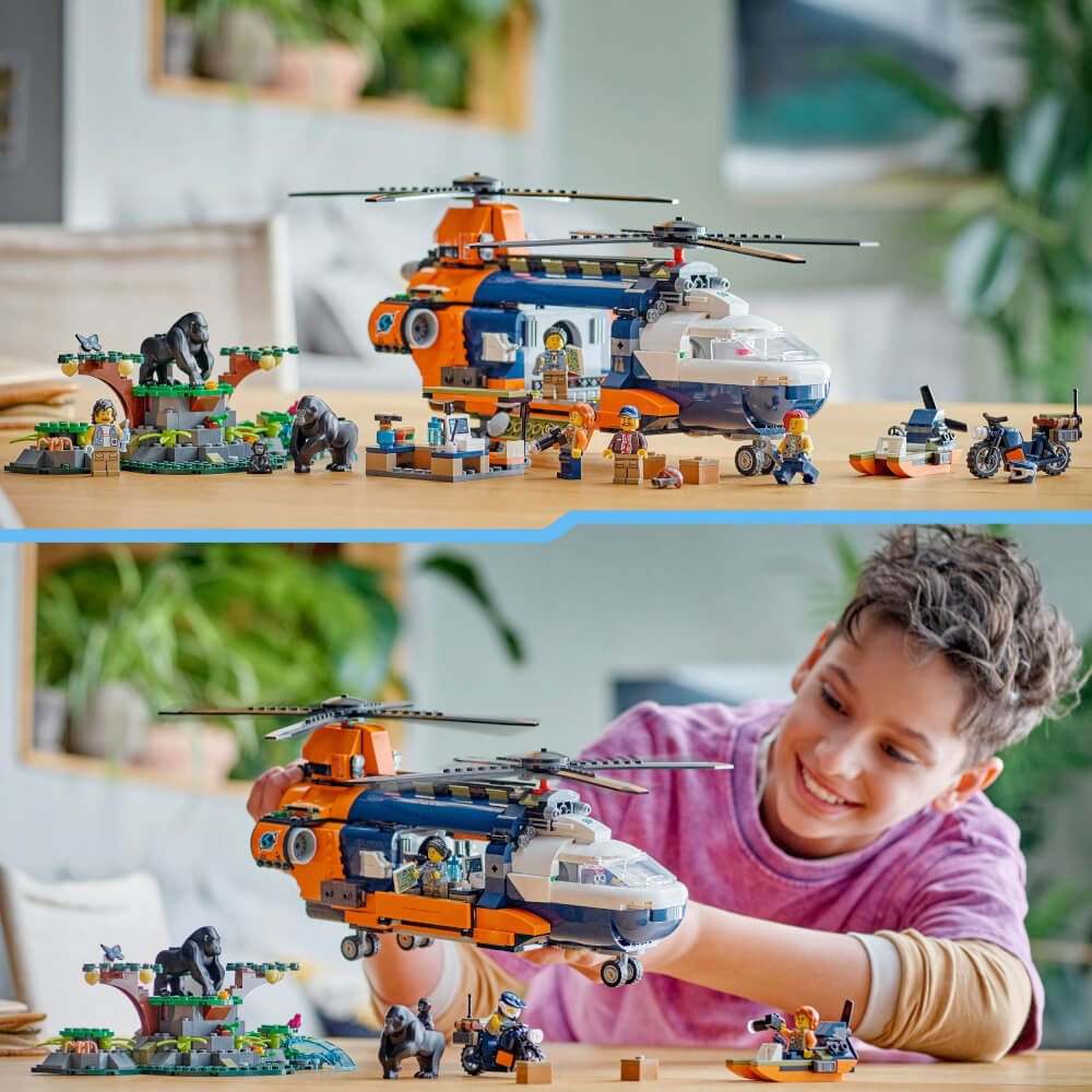 LEGO® City 60437 Dschungelforscher-Hubschrauber