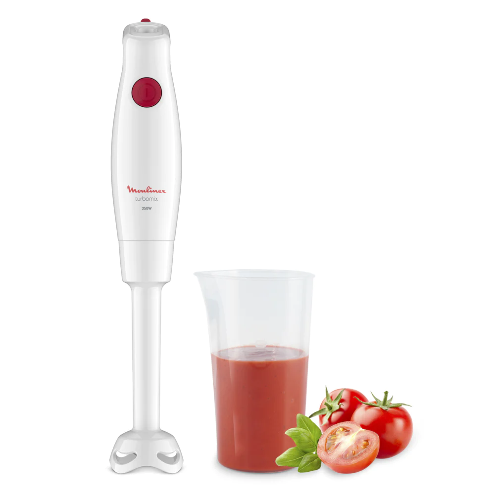 Pied mixeur Turbomix 350 W DD12A110 blanc Moulinex