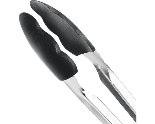 Tenneker® Grilltang, Grillspatel, Grillgerei, Keukentang, 33 cm, Roestvrij staal en siliconen