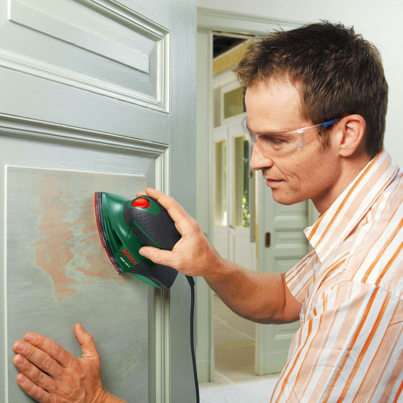 Bosch PSM 100 A Multischuurmachine - op snoer - 3 schuurbladen - 100 W