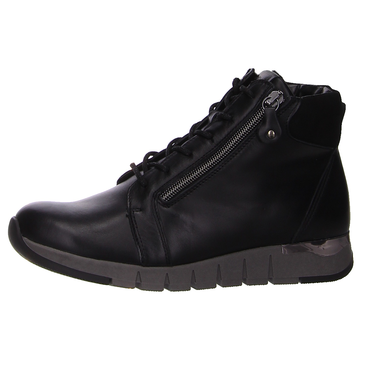 Waldläufer Schnürstiefel black schwarz
