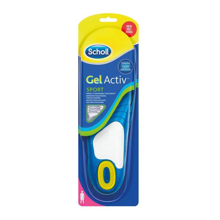 Scholl Gelactiv Einlegesohle Sport women, 2 St