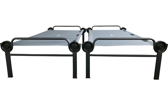 Disc-O-Bed XLT Single Edition Camping Feldbett mit Seitentasche