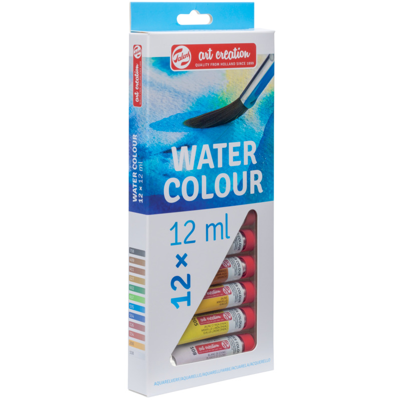 Talens Art Creation Aquarellfarben, 12 ml, assortiert, 12 Stück