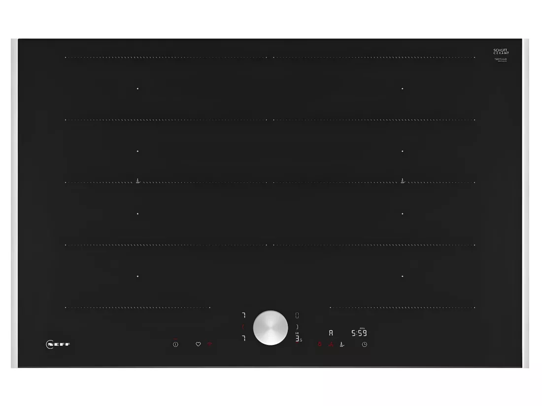 Neff Table de cuisson induction 83cm 4 feux 7400w noir - T68TTY4L0