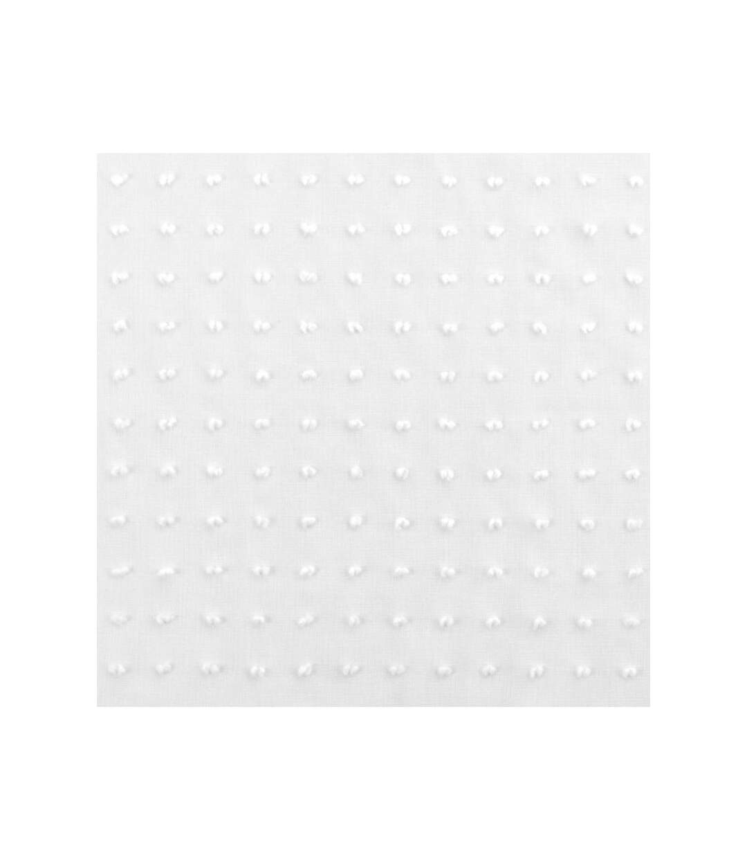 Rideau Voilage à Œillets Pomponella 140x240cm Blanc