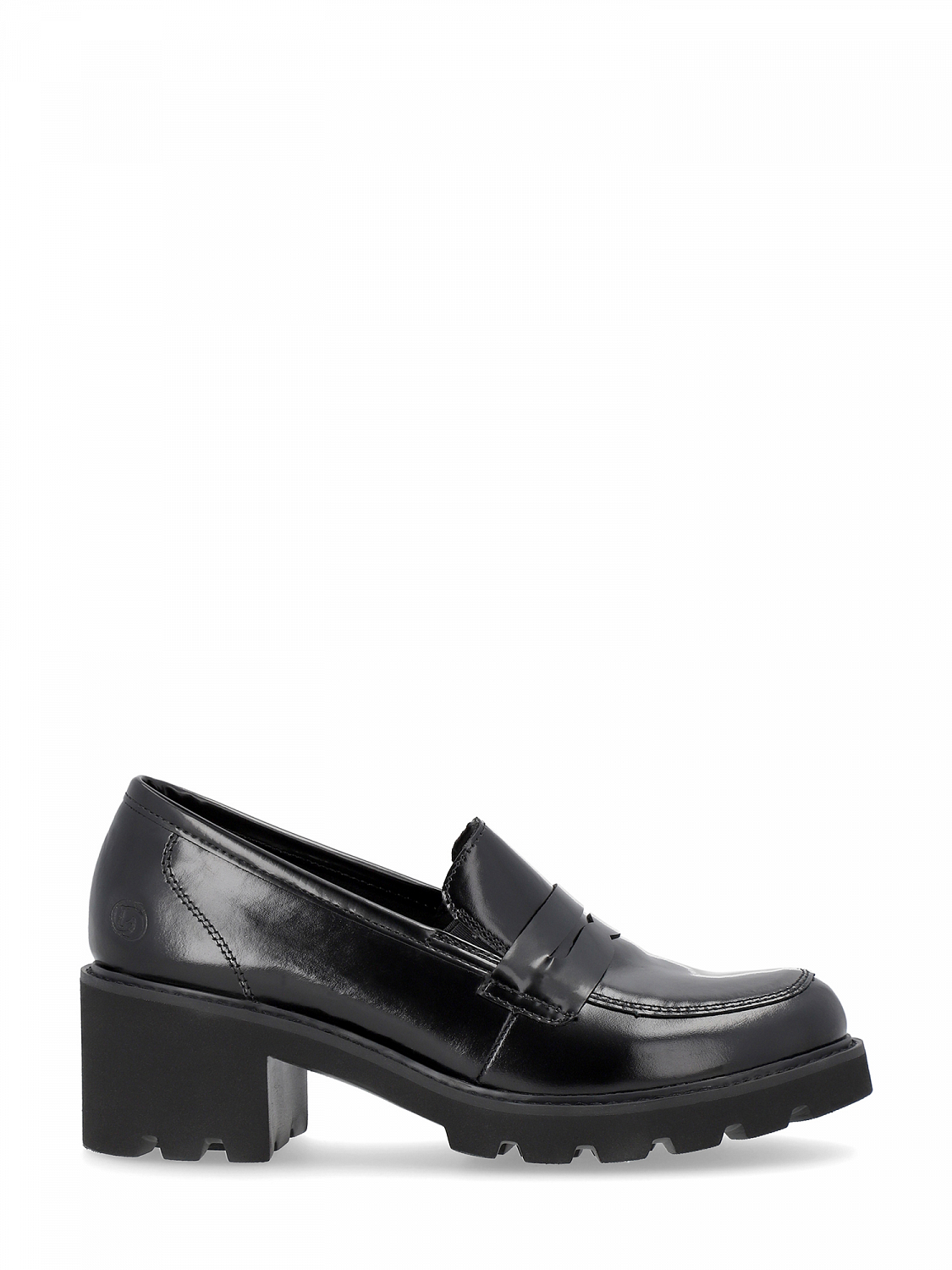 Remonte Leather Loafer Heels