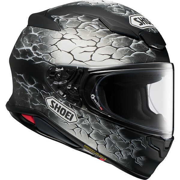 Shoei - Casque NXR2 Gleam TC-5 / Noir / Gris Clair
