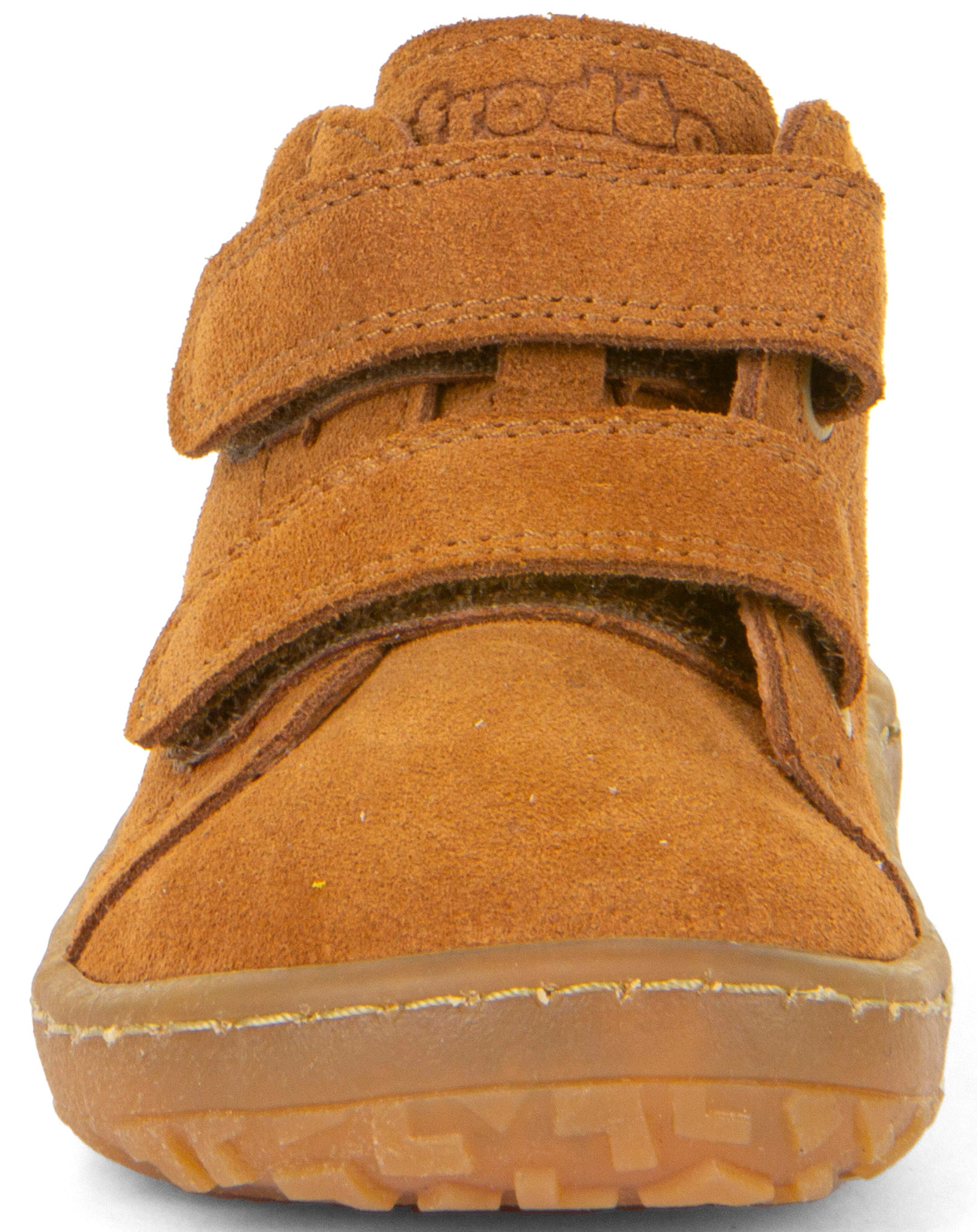 Klett-Lauflernschuhe BAREFOOT FIRST STEP in cognac
