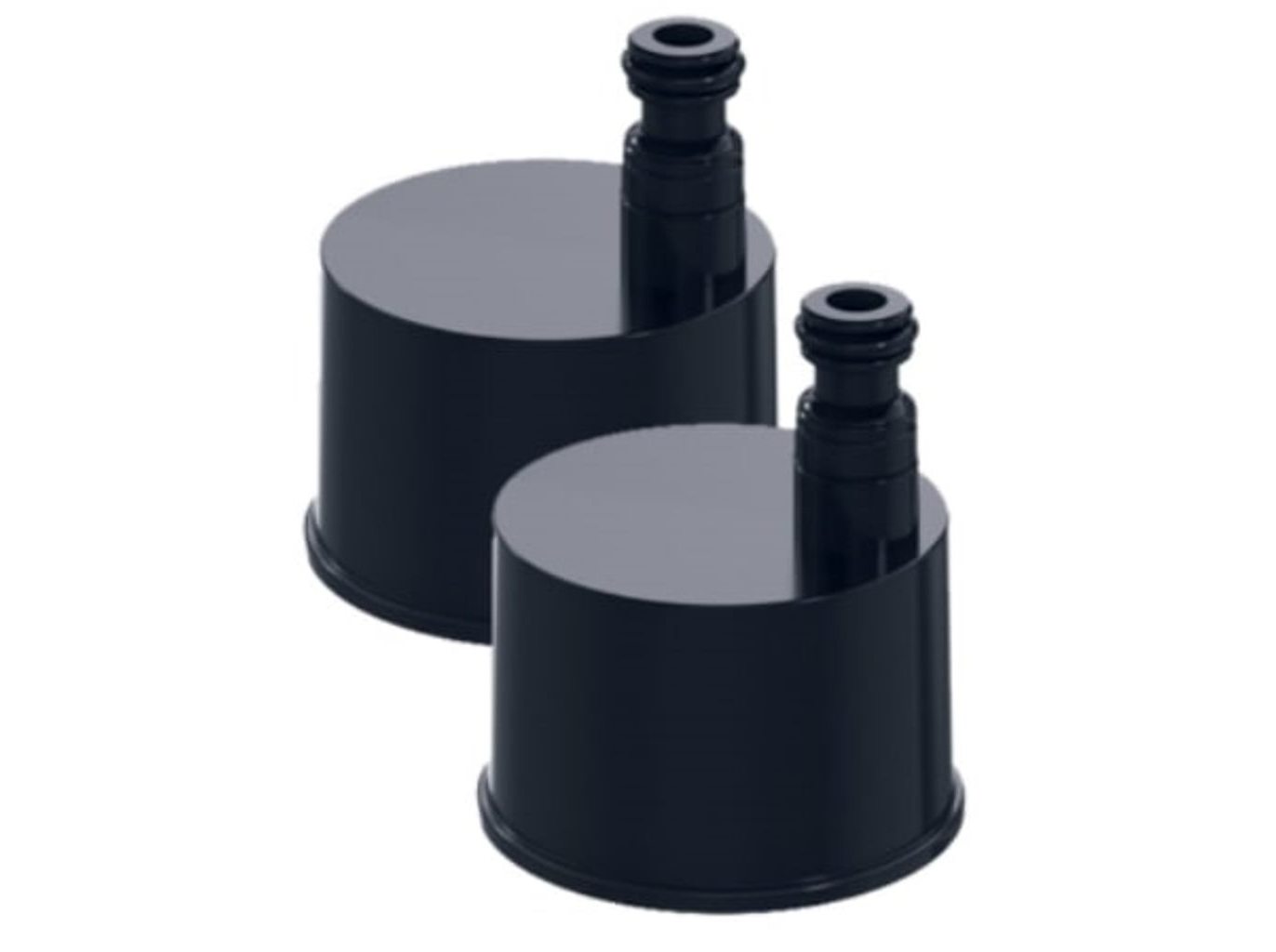 CONJUNTO 2 FILTROS ACTUEL PRETO PARA GARRAFA
