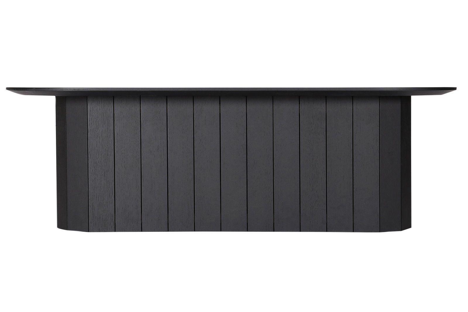 Revolve sofabord Avlangt i røykoljet eikefinér. 140x60 cm