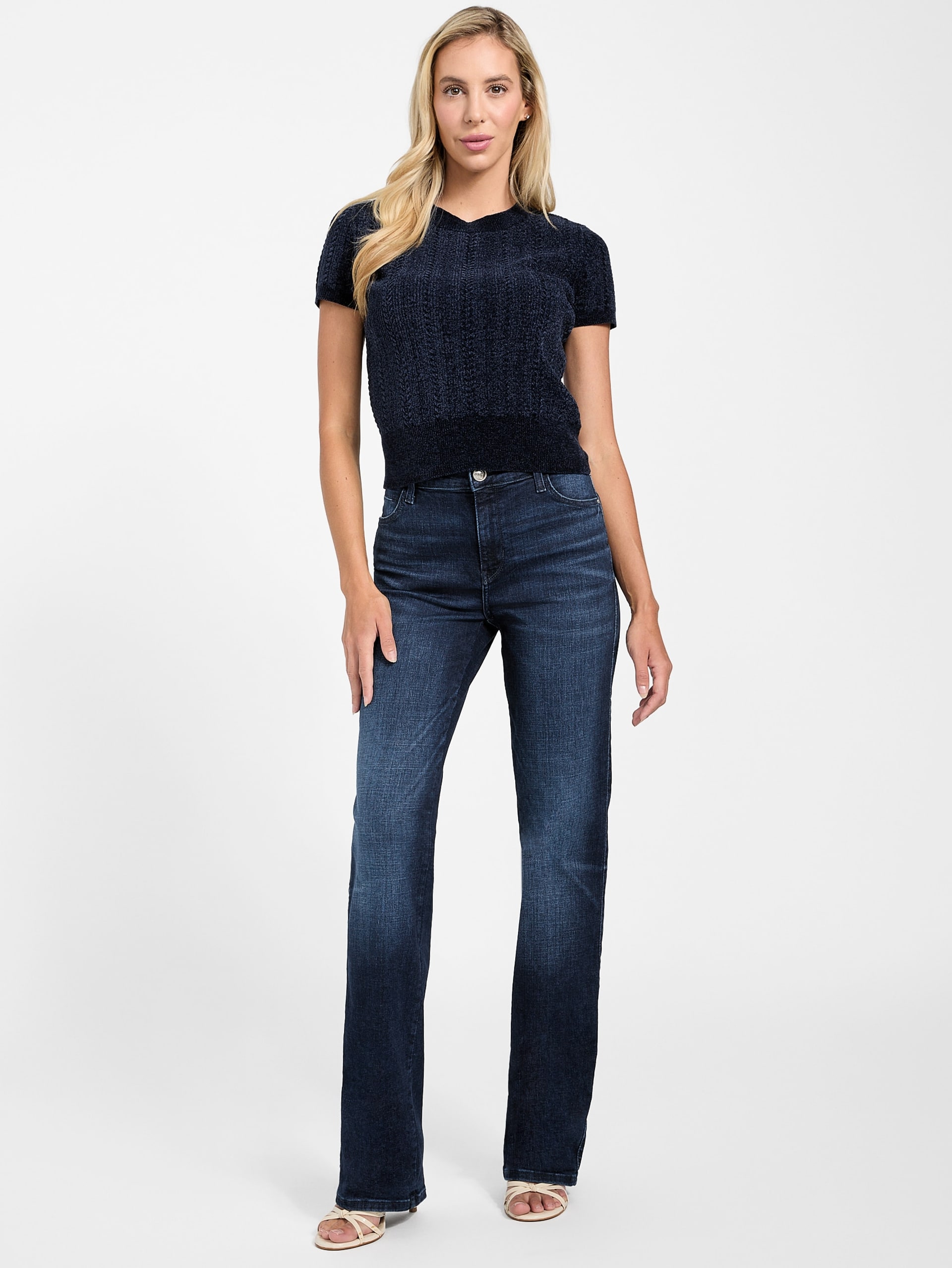 Blusa de malha de chenille Eco Marcie