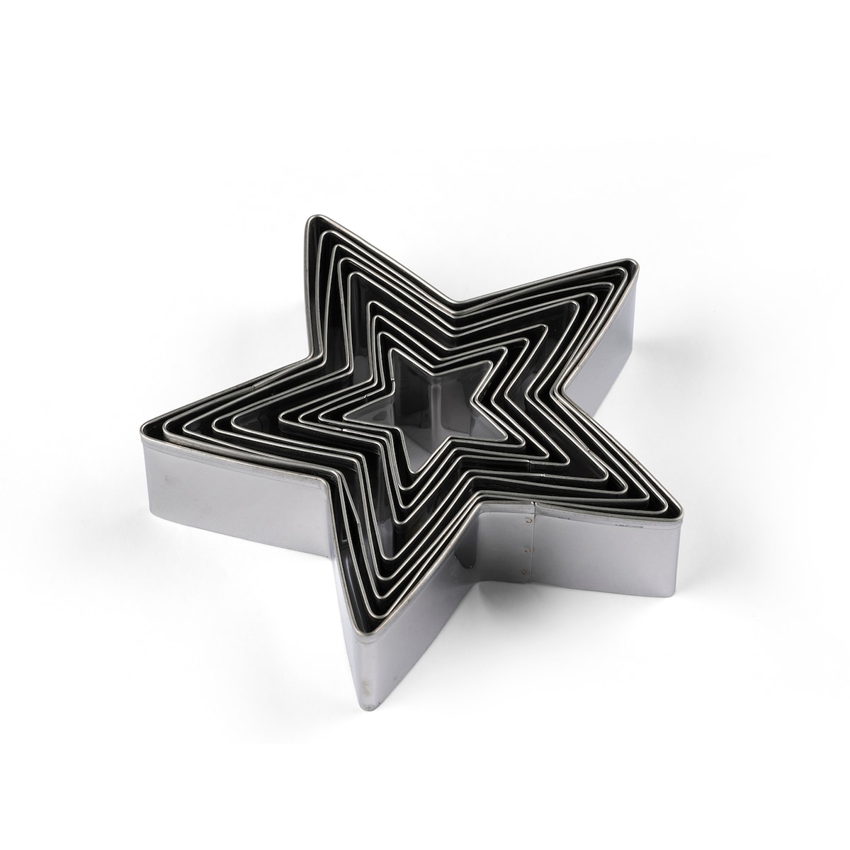 Blomsterbergs Cookie cutter set Star 9 pcs