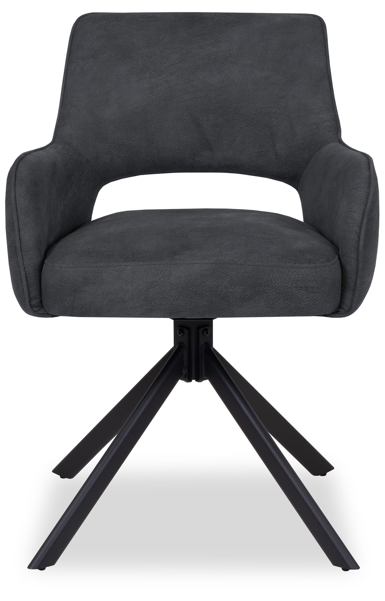 Eetkamerstoel Atlanta 17 zwart Sonja B58 x D58 x H86 cm