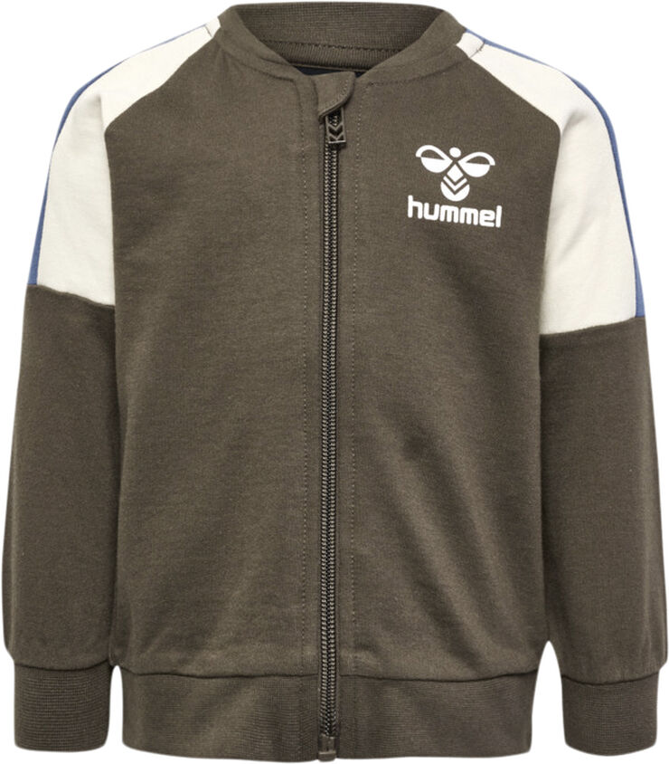Hummel hmlHERMAN ZIP JACKET Major brown
