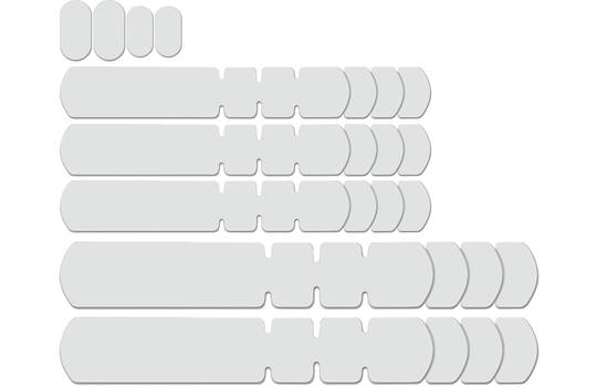 Lizard Skins Transparent Stelbeskytter Kit