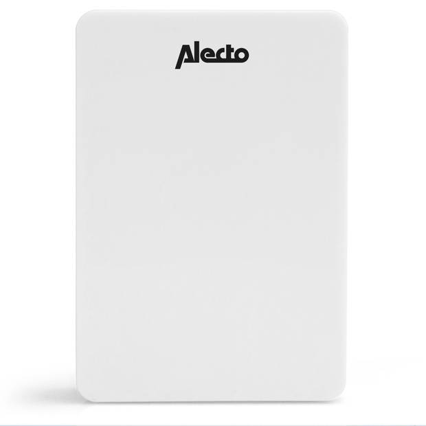 Draadloze deurbel Alecto Wit