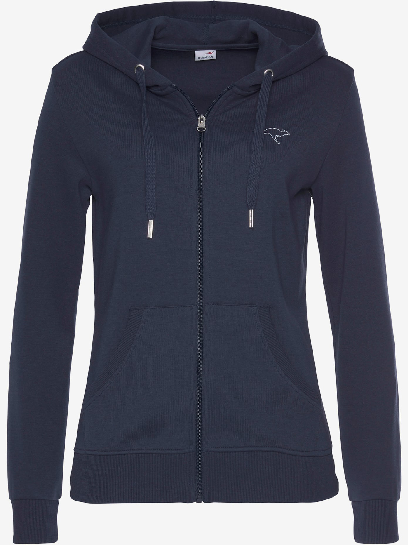 Veste sweat à capuche avec cordon de serrage