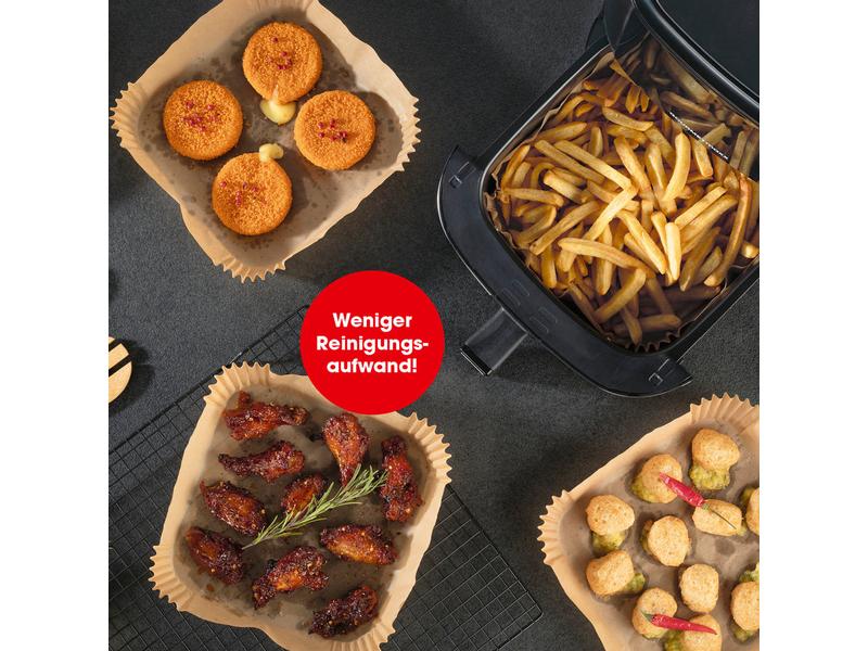 GOURMETmaxx Backpapier 100 Stück Backpapier Schalen