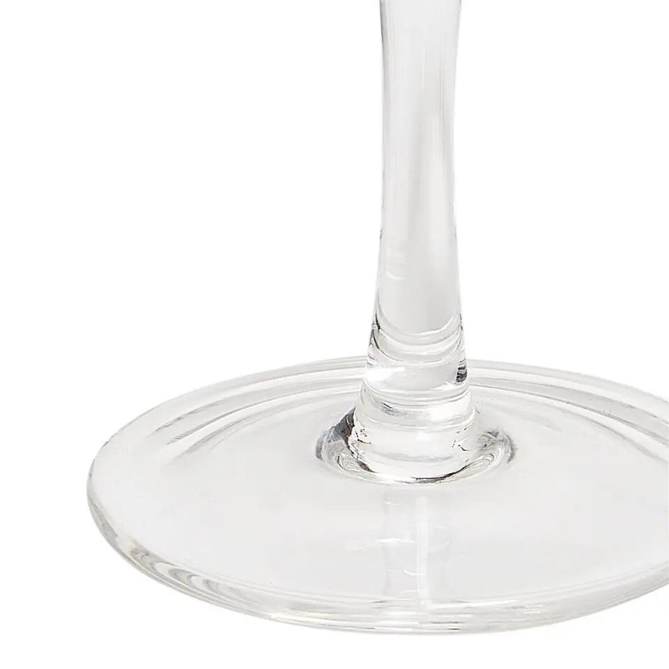 QUARTZ - Champagnecoupe set van 4 - Grijs - Glas