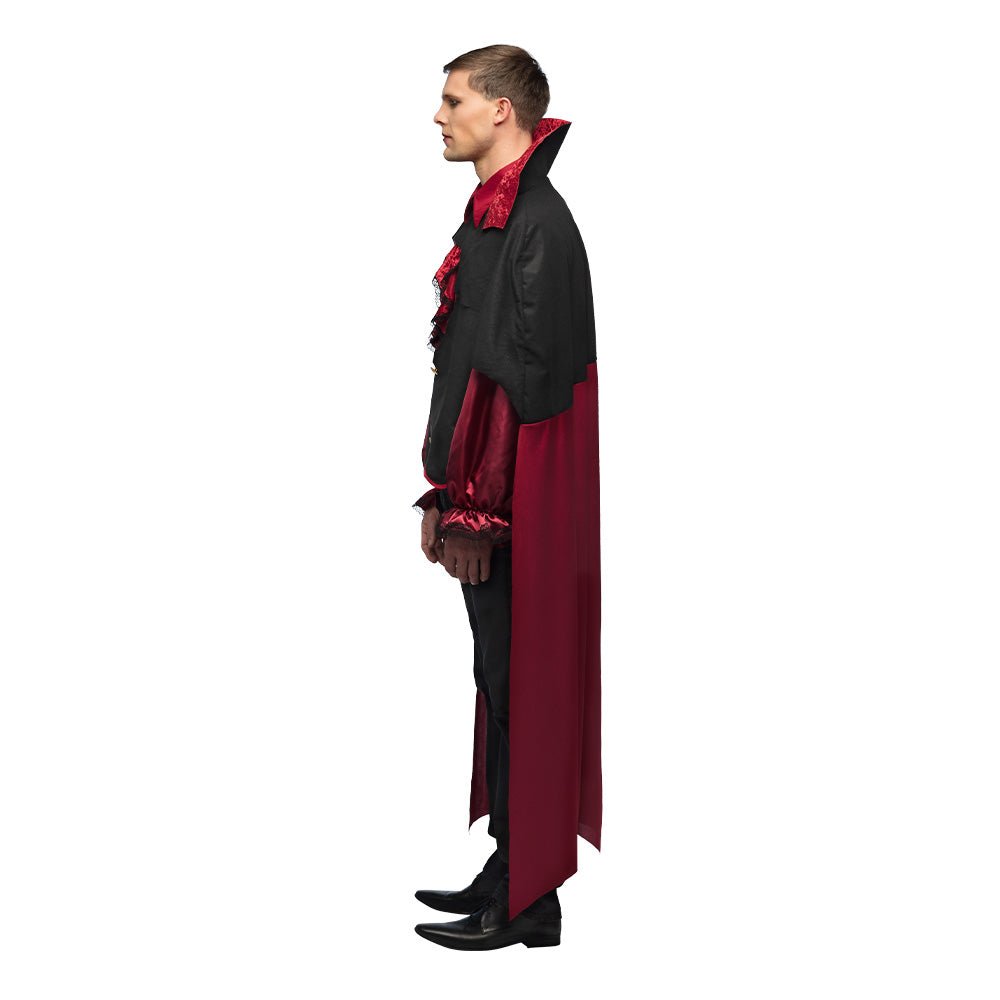 Halloween Kostuum Zwart Rood Vampier
