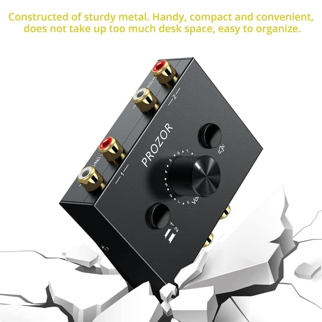 RCA Stereo Audio Switcher
